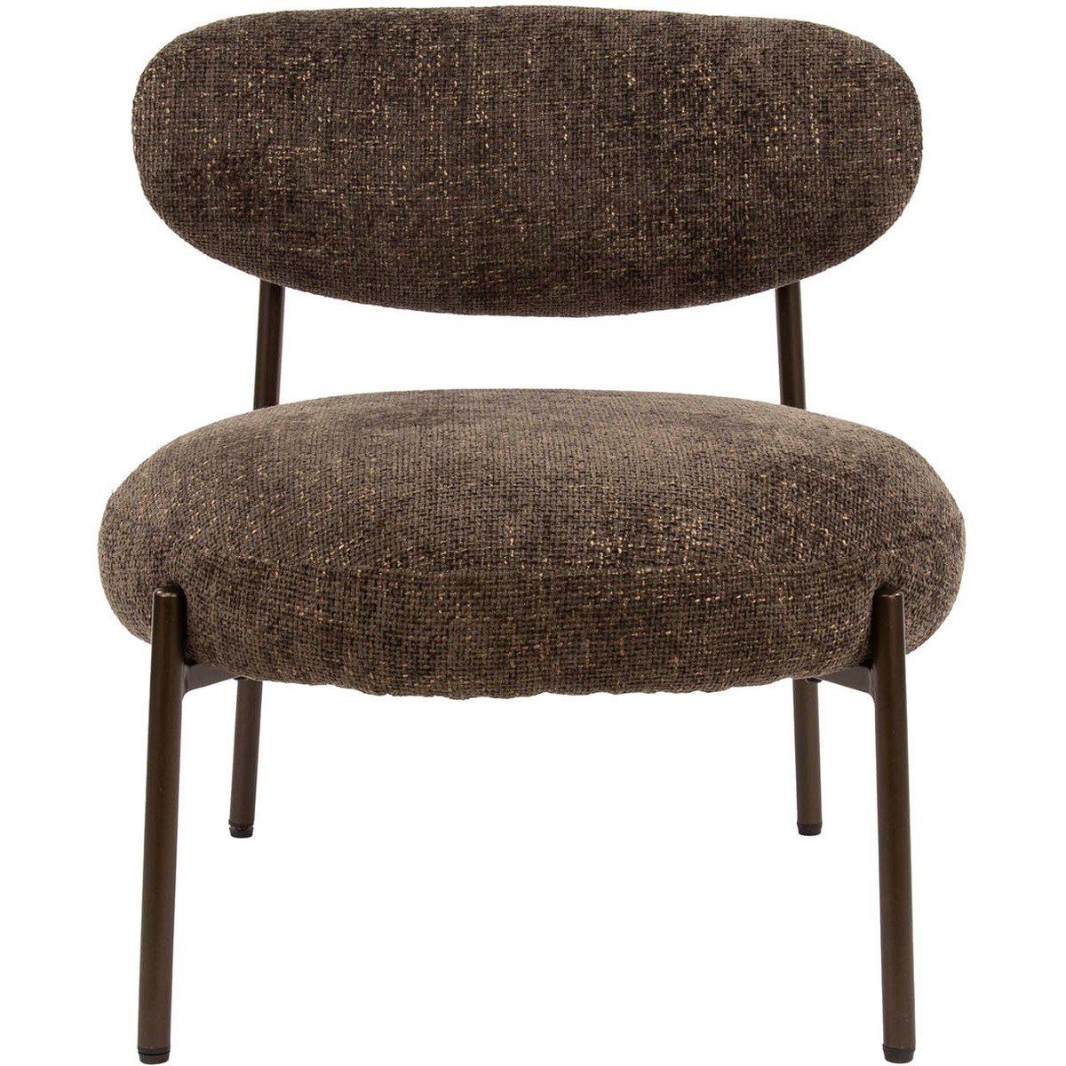 Armchair Round Tissee cargo brown