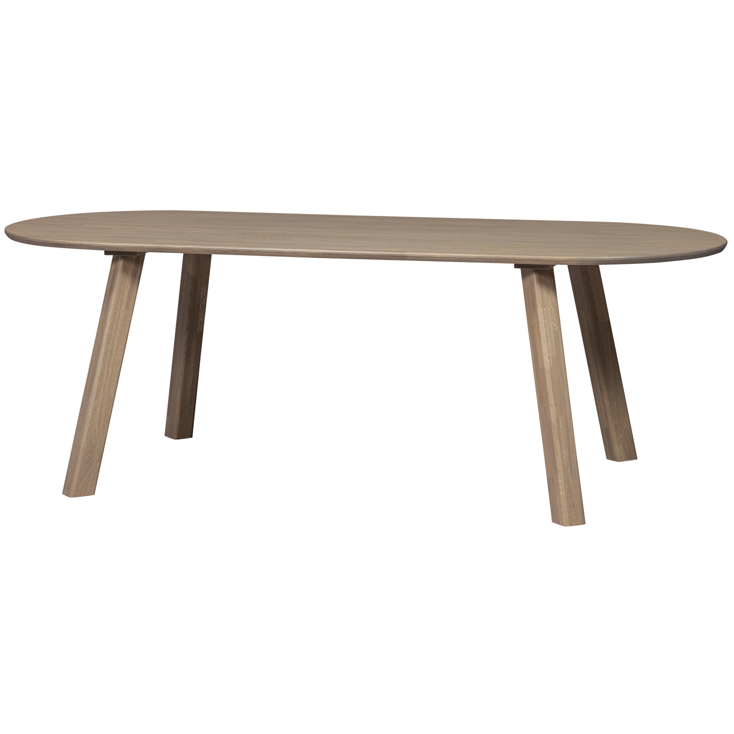 Dining table Tablo oval oak pebble grey 220x90