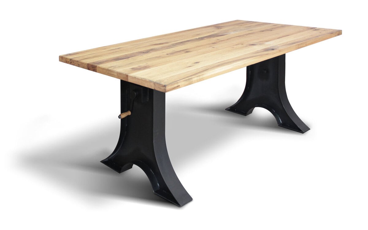 Solid wood table Ulrich (2+2) Natural Oil 200x100