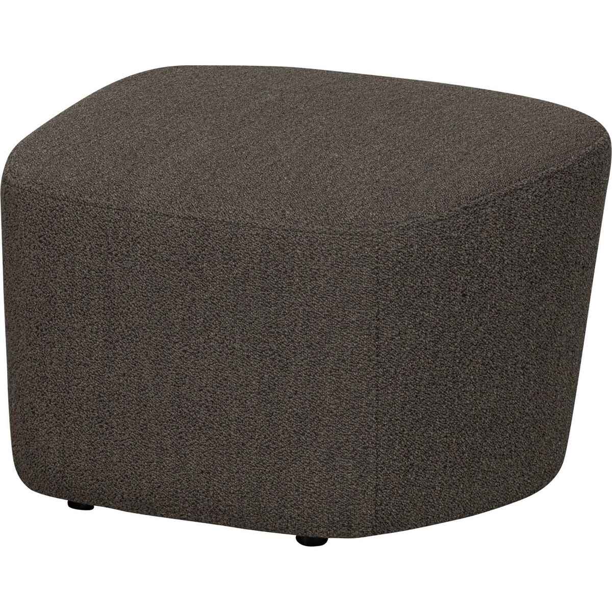 Stool Lofty Bouclé brown