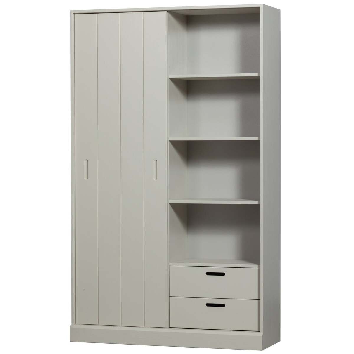 Armoire à portes coulissantes Mila pin dust 120x200