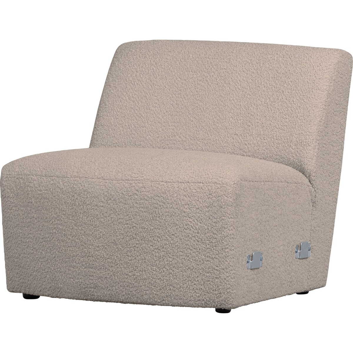 Sofa element Coco 1-seater bouclé sand